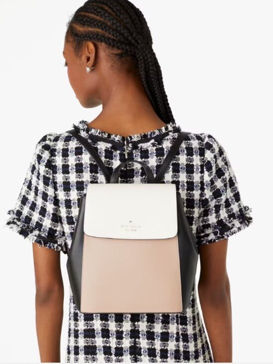 Kate Spade Madison Color-block Flap Backpack